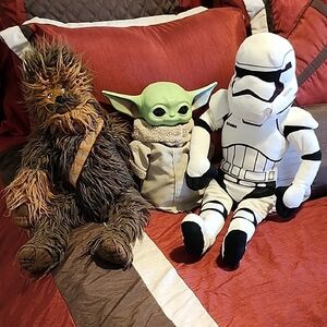 Star Wars Plush Toy Set Bundle